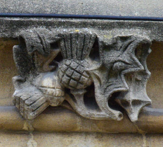 Lloyds bank carving